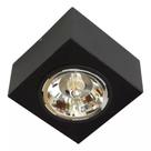 Mini Spot Plafon Sobrepor Quadrado 5w Preto 6500k Mini Spot Plafon Sobrepor Quadrado 5w Preto 6500k