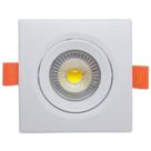 Mini Spot Quadrado Superled 3 Watts 6400k - 05612 - Ourolux