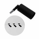 Mini Spot Usinado Preto S/ Canopla p/ GU10 MR11 Technoline ST3164