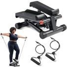 Mini stepper Sunny Health & Fitness com faixas de resistência