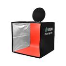 Mini Studio Fotográfico Dobrável Portátil Led 25cm Com 12 Cores Vedo Mini Studio Fotográfico Dobrável Portátil Led 25cm Com 12 Cores Vedo