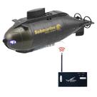 Mini submarino Rc, modelo militar, barco submarino de 6 cana