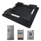 Mini suporte de geladeira KUPAO Base ajustável universal preta