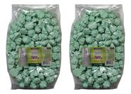 Mini Suspiro Artesanal 2x140g Aprox. 400unid. Escolher Cores