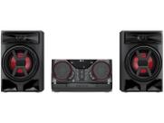 Mini System LG XBOOM CK43N - 220W RMS, Graves Potentes, Multi Bluetooth, Modo Rádio FM
