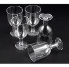 Mini Taça 50ml Acrílico Doces Bebidas Cristal C/ 70 Peças Cor Branco Mini Taça 50ml Acrílico Doces Bebidas Cristal C/ 70 Peças Cor Branco