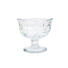 Mini taça de sobremesa de vidro com relevo 150ml para servir Mini taça de sobremesa de vidro com relevo 150ml para servir