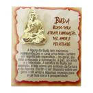 Mini talismã da sorte de bolsa ou carteira - buda