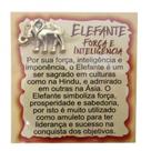 Mini talismã da sorte de bolsa ou carteira - elefante