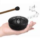 Mini Tambor de Língua de Aço 6 Notas para Meditação e Relaxamento Yoga