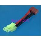 Mini Tamiya macho para T-Plug Deans adaptador, carregador para Lipo, NiMH, fêmea, 1pc