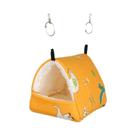Mini Tapete para Gaiola de Coelho, Esquilo, Cobaia e Hamster - Estampa de Pássaros Fofos