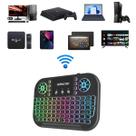 Mini Teclado Bluetooth com Comando de Voz para TV PC Notebook Celular LEDs Mini Teclado Bluetooth com Comando de Voz para TV PC Notebook Celular LEDs
