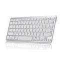 Mini Teclado Bluetooth sem Fio para e Slim Prata Mini Teclado Bluetooth sem Fio para e Slim Prata