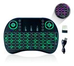 Mini Teclado Controle Usb Touchpad Smart Tv Box Pc Ps3 Led C
