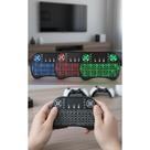 Mini Teclado Mouse Bluetooth RGB: Controle Total Smart TV &