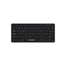 Mini teclado multimidia bluetooth tpc-078bt preto hoopson
