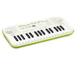 Mini Teclado Musical Casio SA-50 Portátil 32 Teclas - Branco/Verde