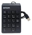 Mini Teclado Numérico 18 Teclas Cabo Fixo Usb Ka-665 Mini Teclado Numérico 18 Teclas Cabo Fixo Usb Ka-665