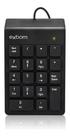 Mini Teclado Numérico Slim 18 Teclas PDV Caixa Notebook ABNT Silencioso