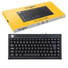 Mini Teclado Pequeno Portátil Multimídia Usb Preto