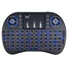 Mini Teclado Sem Faio Wireless USB 2.4G e Bluetooth Com LED Mini Teclado Sem Faio Wireless USB 2.4G e Bluetooth Com LED