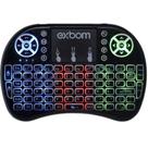 Mini Teclado Sem Fio Com Touchpad E Led - 2695 - Exbom