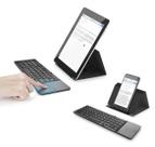 Mini Teclado Sem Fio Dobrável Abnt Ç Português Bt Teclado