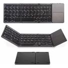 Mini Teclado Touch Dobrável Bluetooth Para Celular com cabo c incluso