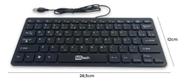 Mini Teclado Usb Mbtech K8 Compacto 78 Teclas Para Notebook E Pc