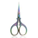 Mini tesoura BIHRTC Rainbow 9,1 cm em aço inoxidável