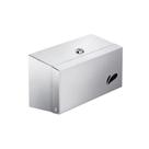 Mini Toalheiro Parede Biovis Quadra Inox 250 Toalhas