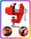 Mini Torno Bancada Profissional Base Fixa Morsa 40mm Aço Reforçado Starfer