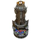 Mini Torre Sauron Dados - Senhor dos Anéis Quebra-Cabeça em MDF