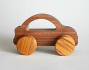 Mini Transporte Sport, Carrinho de Madeira, da Pachu - Cód. P-37