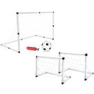 Mini Trave Gol Futebol Infantil 2 Em 1 C/ Bola E Bomba
