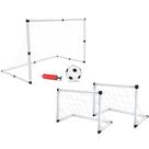 Mini Trave Gol Futebol Infantil 2 Em 1 C/ Bola E Bomba
