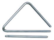 Mini Triângulo Em Aço Cromado Com 15cm Torelli Tl602