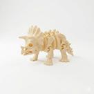 Mini Triceratops Articulado Esqueleto Dinossauro Colecionável Presente Decorativo