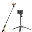 Mini Tripé 3 Em 1 Greika Wtn08 Até 150cm Com Suporte Para Smartphone