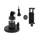 Mini Tripé Com Cabeça Esférica Para Câmeras DJI GoPro Hero Insta 360 Com Base Magnética De 14mm