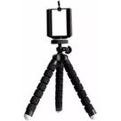 Mini Tripé Flexível Ajustável com Suporte para Celulares Mini Tripé Flexível Ajustável com Suporte para Celulares
