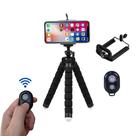 Mini Tripé Flexível + Suporte Para Celular + Controle Bluetooth