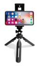 Mini Tripe Para Celular Camera Ajustável Regulagem 360 Graus - It Blue