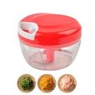 Mini Triturador Alho Manual Processador De Alimentos 500ml