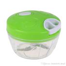 Mini Triturador e Processador de Alimentos Manual Verde - Importadora cascavel gifthome