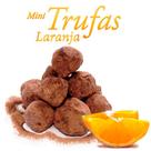 Mini Trufa Sabor Laranja com Cacau em Pó 150g Borússia Chocolates