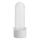 Mini Tubete para Lembrancinha Branco 8cm - 10 Unidades