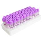 Mini Tubo de Coleta com EDTA K3 0,5 ml (FIRSTLAB) - 50 Unidades