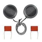 Mini Tweeter Alta Frequência 600w Painel Porta e 2 Capacitores poliester 2m2 250v 100db de puro som Anti ruido Mini Tweeter Alta Frequência 600w Painel Porta e 2 Capacitores poliester 2m2 250v 100db de puro som Anti ruido